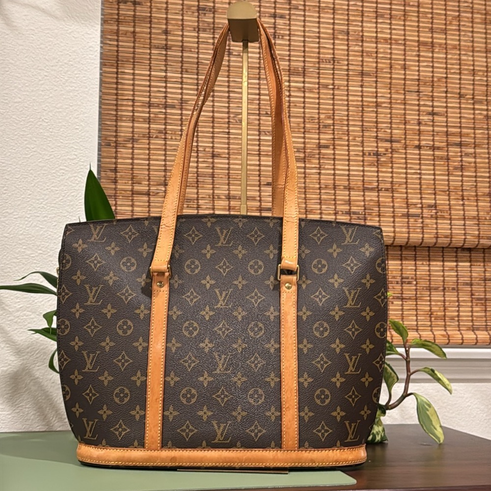 Louis Vuitton Brown and Tan Tote - Picture 2 of 11